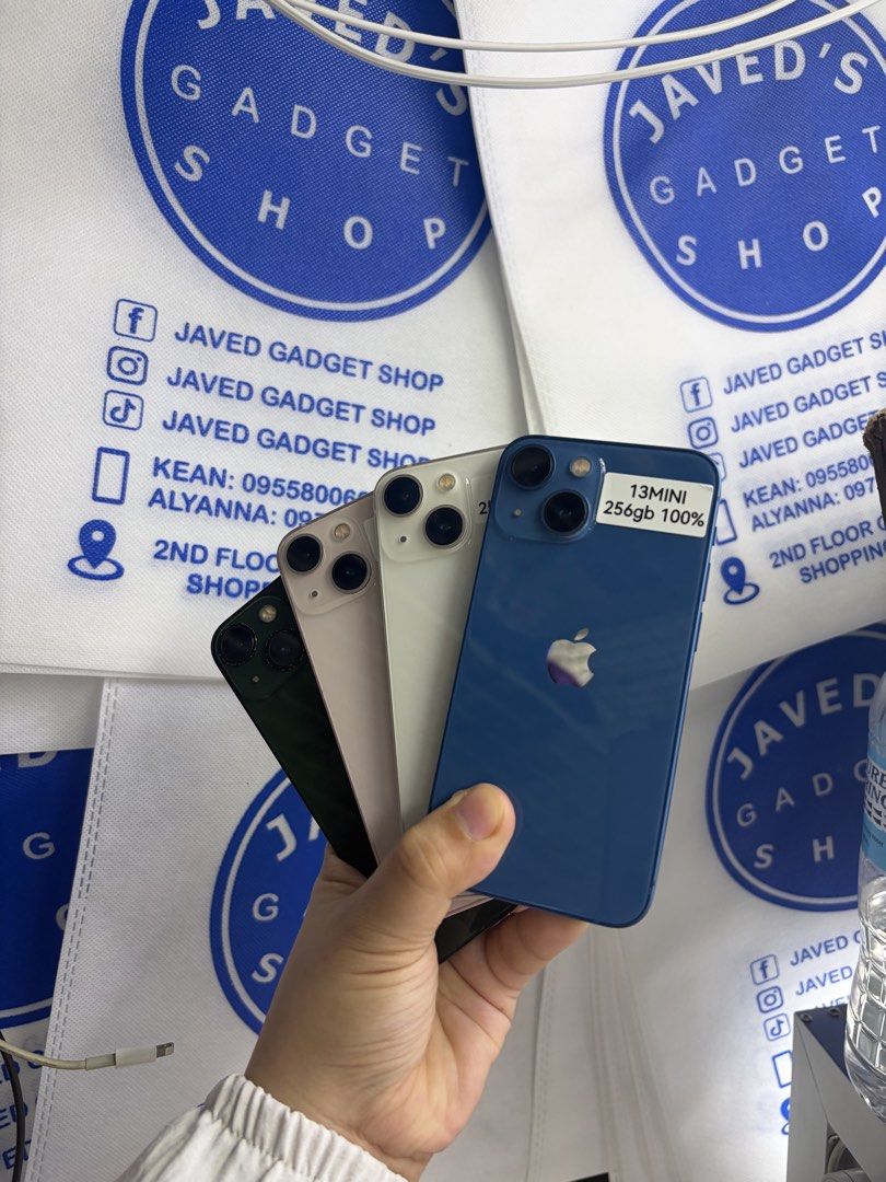 Iphone 13 Mini 256gb 100% BH FU NTC/US no issue (Category: iPhone 13 Series) located in San Juan City. Submitted by javedsgadgetshop (Listing ID 1456607879, Image 3). Description: INSTALLMENT OPTIONS : SPAY LATER / GGIVES / CREDIT CARD / SKYRO / HOMECREDIT (BRANDNEW) QUICK INFO! ✖️ ➡️ iphone 13mini ➡️ 256gb ➡️ all Colos ➡️ NTC/US Variant ➡️ 95% Makinis & 100% BH ➡️ Factory Unlock ➡️ WITH FREE Temp, CASE AND CHARGER 🤝 We accept swap | Trade - In 