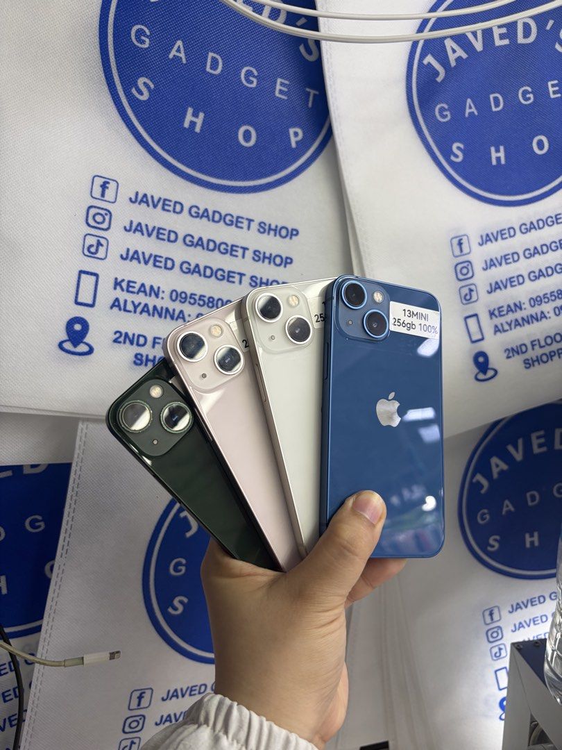 Iphone 13 Mini 256gb 100% BH FU NTC/US no issue (Category: iPhone 13 Series) located in San Juan City. Submitted by javedsgadgetshop (Listing ID 1456607879, Image 2). Description: INSTALLMENT OPTIONS : SPAY LATER / GGIVES / CREDIT CARD / SKYRO / HOMECREDIT (BRANDNEW) QUICK INFO! ✖️ ➡️ iphone 13mini ➡️ 256gb ➡️ all Colos ➡️ NTC/US Variant ➡️ 95% Makinis & 100% BH ➡️ Factory Unlock ➡️ WITH FREE Temp, CASE AND CHARGER 🤝 We accept swap | Trade - In 