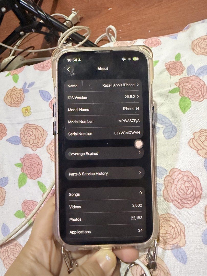 iphone 14 256gb (Category: iPhone 14 Series) located in Manila. Submitted by youngfish.efc8a1 (Listing ID 1456744511, Image 3). Description: .