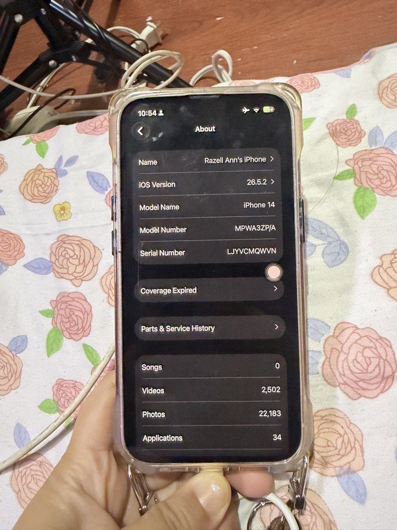 iphone 14 256gb (Category: iPhone 14 Series) located in Manila. Submitted by youngfish.efc8a1 (Listing ID 1456744511, Image 2). Description: .
