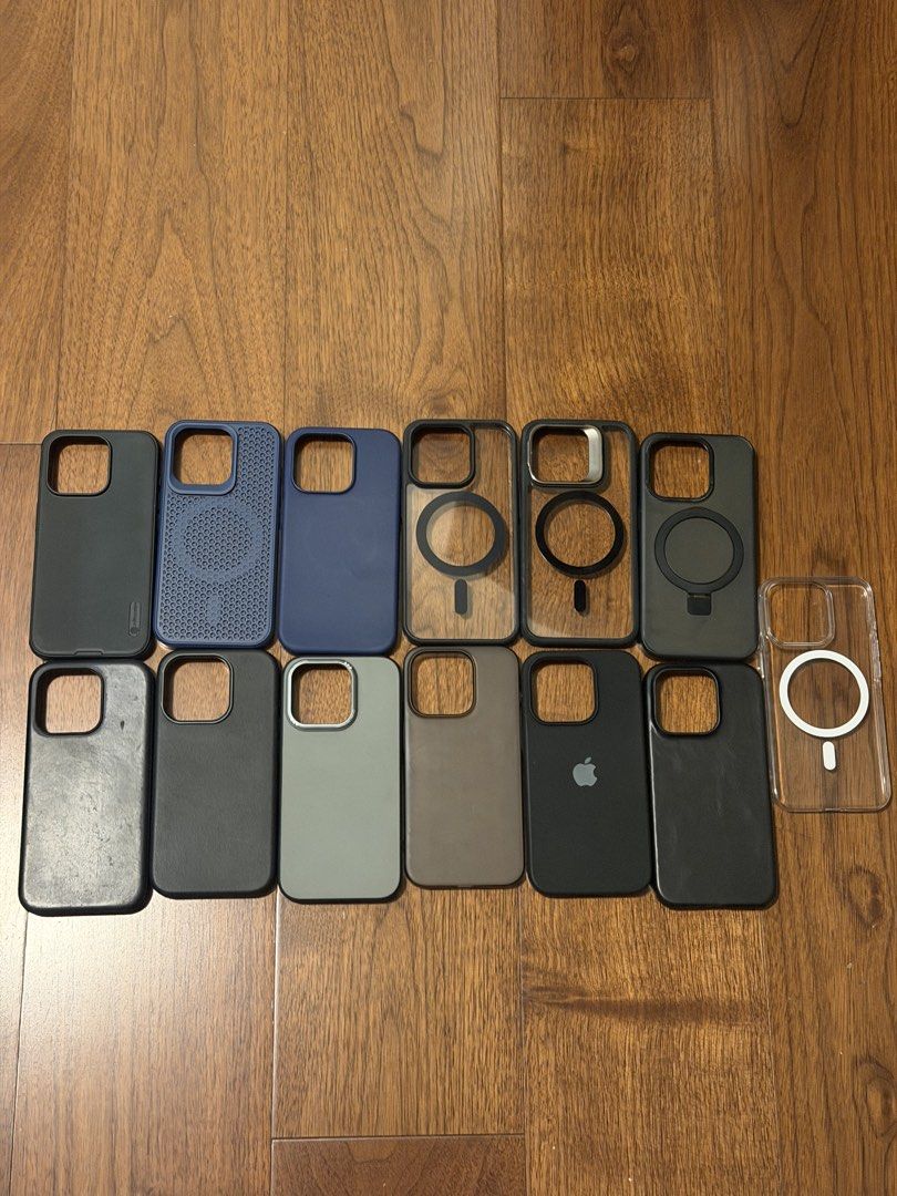IPHONE 15 PRO CASES (Category: Cases & Sleeves) located in Bulacan. Submitted by normanantonio (Listing ID 1456647964, Image 1). Description: All these cases for 1800 only. RFS: Phone upgrade and decluttering.