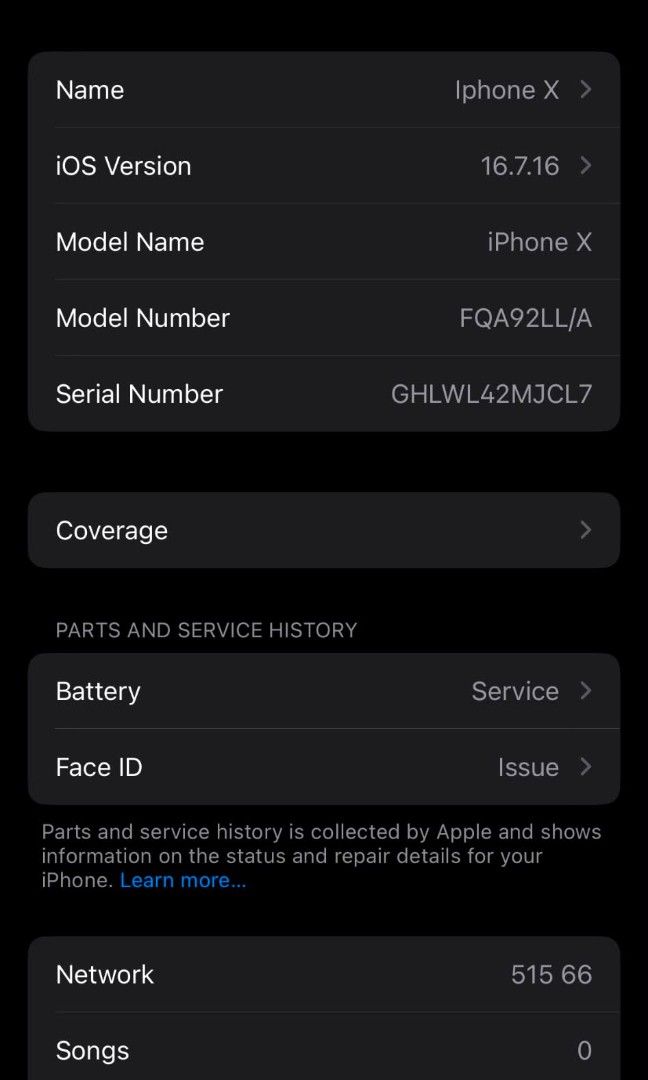 iPhone X 256gb (Category: iPhone X Series) located in Manila. Submitted by chinggayg.190 (Listing ID 1456762688, Image 2). Description: pataasan ng offer 📌 replaced LCD.