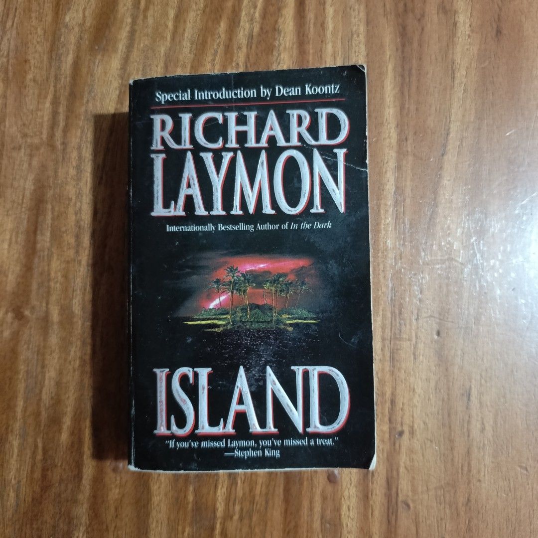 Island by Richard Laymon (Category: Storybooks) located in Quezon City. Submitted by theowlreader (Listing ID 1456679553, Image 1). Description: *Please refer to the photos to see the condition of the book *These are used books. There may be minor to major flaws such as dents, rubbing, loose pages, stain, creases, foxing, skewed spine, scratches, inscriptions or highlights and tears. *If you're particular with the condition of the book, don't pla