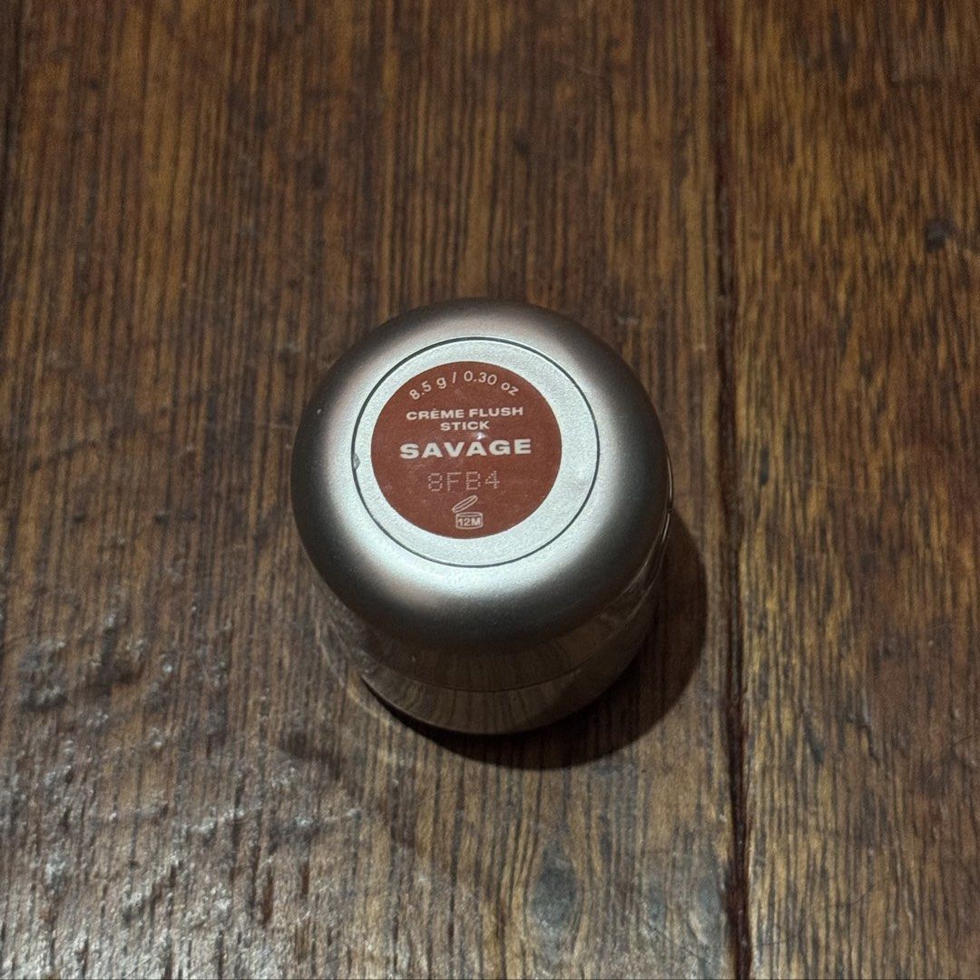 Issy & co- Creme Blush Stick in Savage (Category: Makeup) located in Pasig City. Submitted by clarsethsof.ph (Listing ID 1456514123, Image 1). Description: Condition- used Shade- Savage -well used -without box expiration date: 2027.