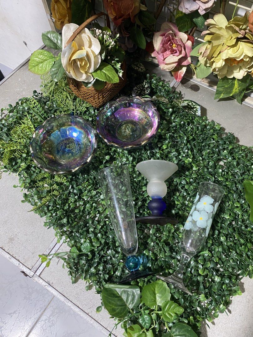 Japan mixed glassware (Category: Other Kitchenware & Tableware) located in Caloocan City. Submitted by mzmarsz (Listing ID 1456655135, Image 1). Description: As is wer is Surplus po ito Not brandnew Take all only .