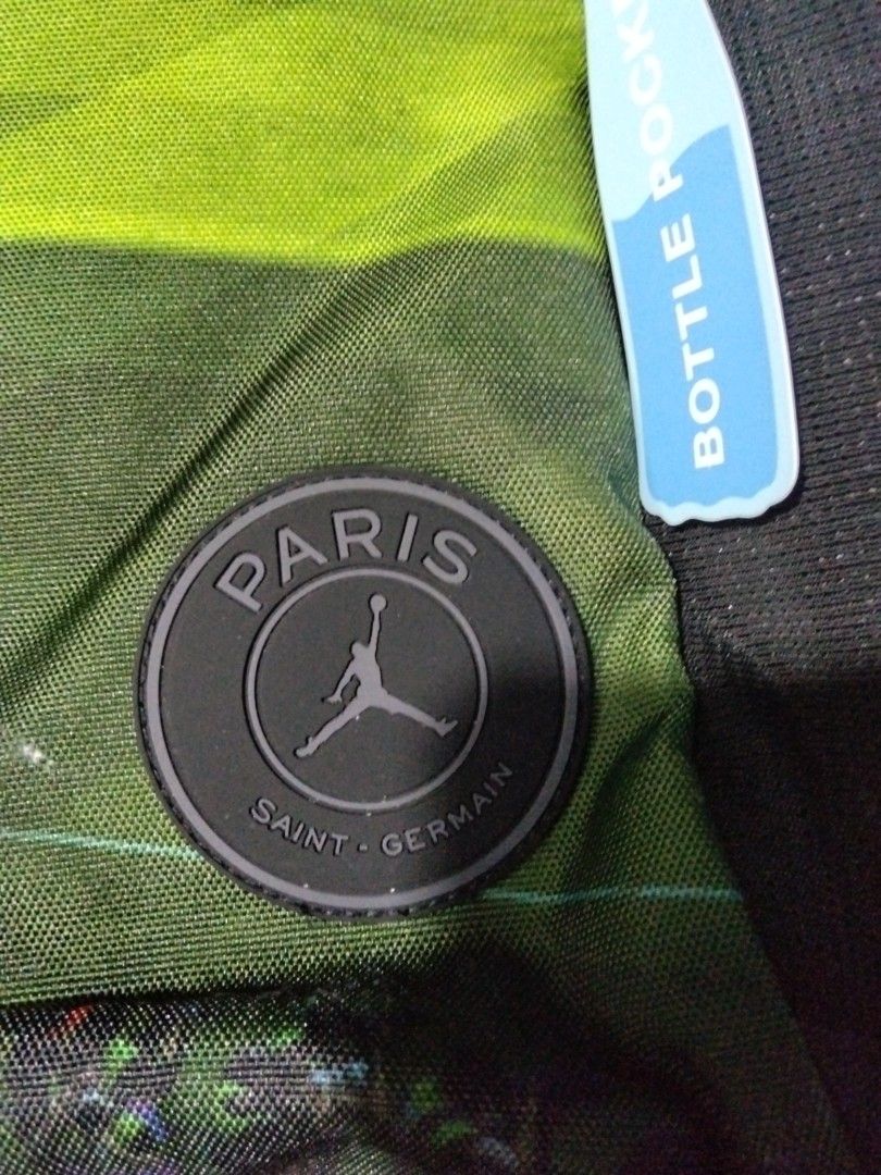 Jordan Paris Saint Germain Laptop Back Pack Authentic (Category: Backpacks) located in Pasay City. Submitted by jerome23 (Listing ID 1456623902, Image 2). Description: brand new with tag 💯 Authentic.