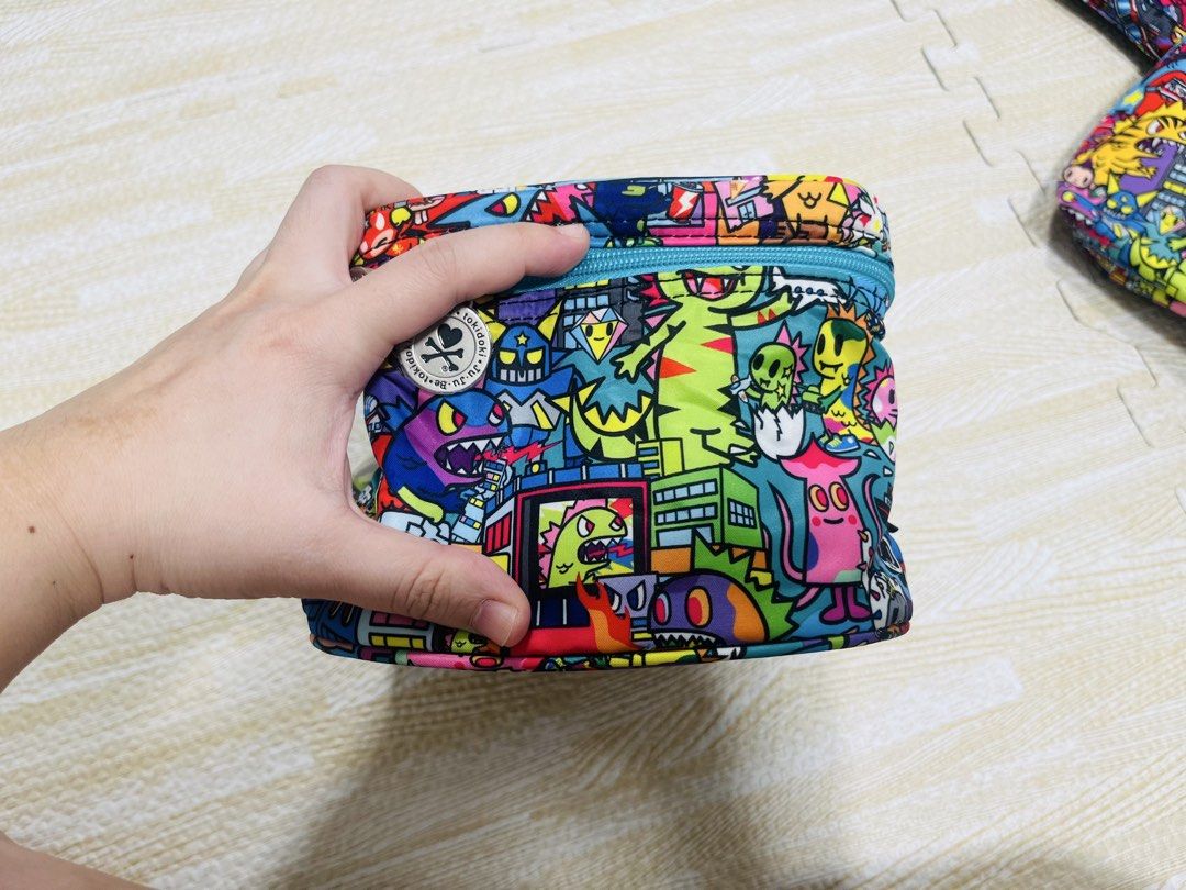 Jujube Tokidoki Kaiju City Be Ready (Category: Diaper Bags & Wetbags) located in Mandaluyong City. Submitted by clairie03 (Listing ID 1456653340, Image 3). Description: Like new condition 📌 Clean inside, no penmarks, etc. unless otherwise stated. 📌 Outside generally clean, but you can wash if preferred 📌 No foul smell, no smoking and pets at home ✅ Can consider offers, but no lowballers please ✅ If you inquired, please close the message by inf
