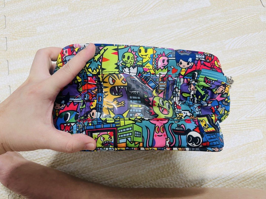 Jujube Tokidoki Kaiju City Be Ready (Category: Diaper Bags & Wetbags) located in Mandaluyong City. Submitted by clairie03 (Listing ID 1456653340, Image 2). Description: Like new condition 📌 Clean inside, no penmarks, etc. unless otherwise stated. 📌 Outside generally clean, but you can wash if preferred 📌 No foul smell, no smoking and pets at home ✅ Can consider offers, but no lowballers please ✅ If you inquired, please close the message by inf