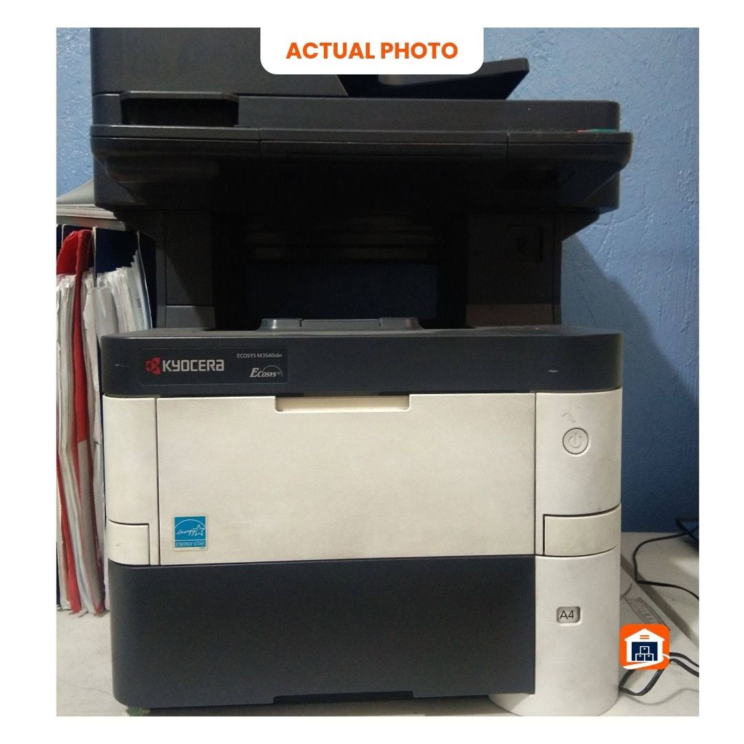 Kyocera Multi-function Printer/Copier (Category: Printers, Scanners & Copiers) located in Manila. Submitted by ramg.x (Listing ID 1456625516, Image 2). Description: - Kyocera Multifunction Printer & Copier - Perfect for Home or Office Use - Fast Shipout - Same-Day Delivery Available - Actual Photos Provided for Detailed Viewing.