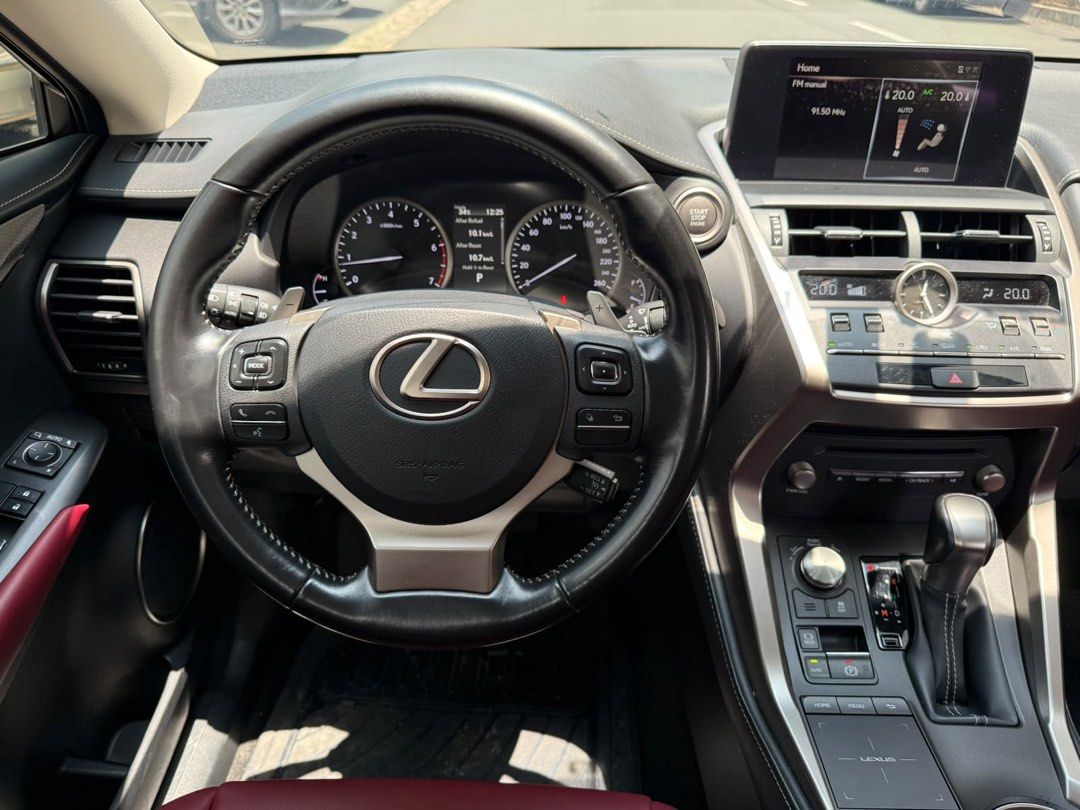 Lexus NX300 2020 jackani Auto (Category: Used Cars) located in Pasig City. Submitted by jackani (Listing ID 1456639180, Image 3). Description: 2020 Lexus NX300 local unit 29,000 km casa maintained factory leather red interior seats sonic titanium original paint good as new U can call 09173295586.