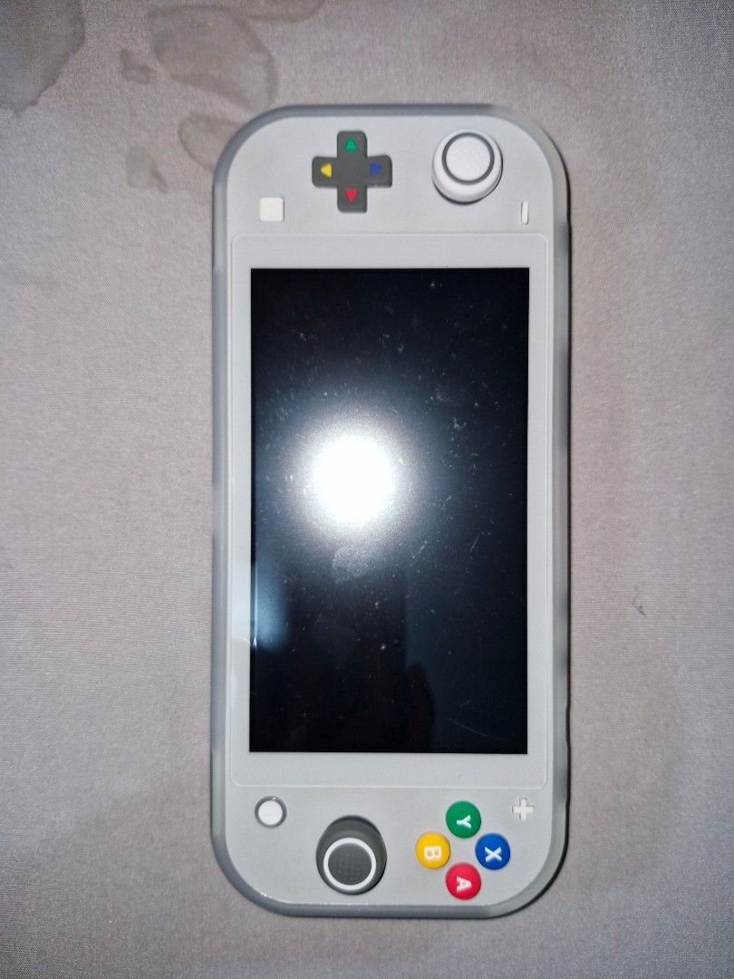 Limited edition Pokemon Nintendo switch lite (Category: Nintendo) located in Manila. Submitted by jveee17 (Listing ID 1456705777, Image 3). Description: Nintendo switch lite Zacian and Zamazenta Edition •Non-jb •Standard 32gb of internal storage •White matte casing •Customized with protection for the buttons and joycons •Bag •Tempered and extra •Type C charging cable •Extra sticker for protective attachment In very good condition, internal and ex