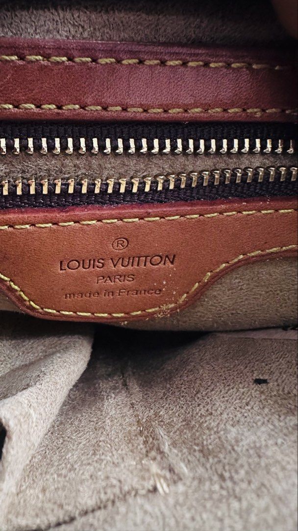 Louis Vuitton Monogram Canvas Shoulder Bag (Category: Luxury Bags & Wallets) located in Manila. Submitted by preloved.brand2023 (Listing ID 1456615053, Image 3). Description: - Authentic Louis Vuitton shoulder bag - Classic monogram canvas with leather trim and handles - Secure zipper closure - Interior includes a zippered pocket and slip pockets - Made in France - Ideal for everyday use.