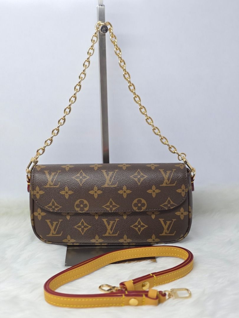 LV Ivy sling Crossbody bag (Category: Luxury Bags & Wallets) located in Antipolo. Submitted by aaliyahs.closet2 (Listing ID 1456609950, Image 1). Description: ALL MUST GO. DECLUTTERING MY PERSONAL BAGS. Self-Authentication. Strictly 2days Reservation Only. Location: Antipolo, City Shipment via: Lalamove LBC Cash on delivery J&T Meet- ups is available for higher amount only. Disclaimer: I am not affliated with any of the brands featured in this ac