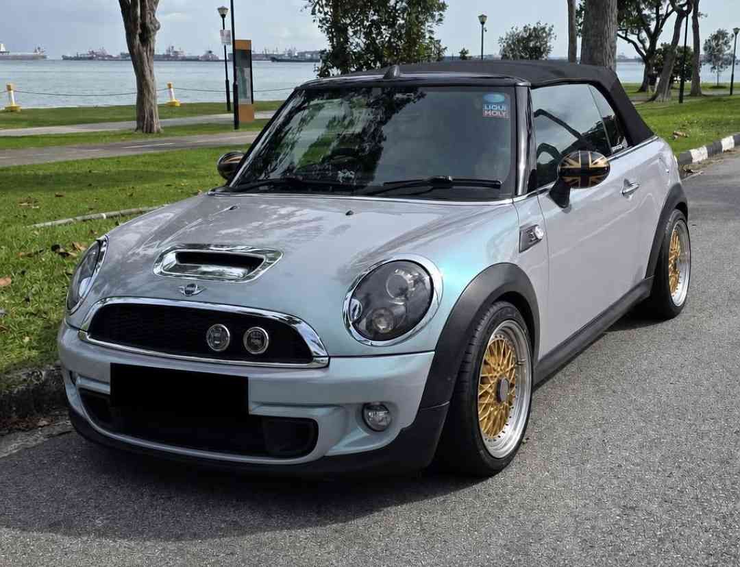 MINI Cooper S Cabriolet 1.6 (A) (Category: Used Cars) located in Singapore. Submitted by monstermotors. (Listing ID 1456677875, Image 2). Description: Well maintained unit with many wear and tear replaced including gearbox overhauled. Definitely a fun car to own. Full loan available. Contact us for viewings. Sales Contact: Austin - tel:86666639 .