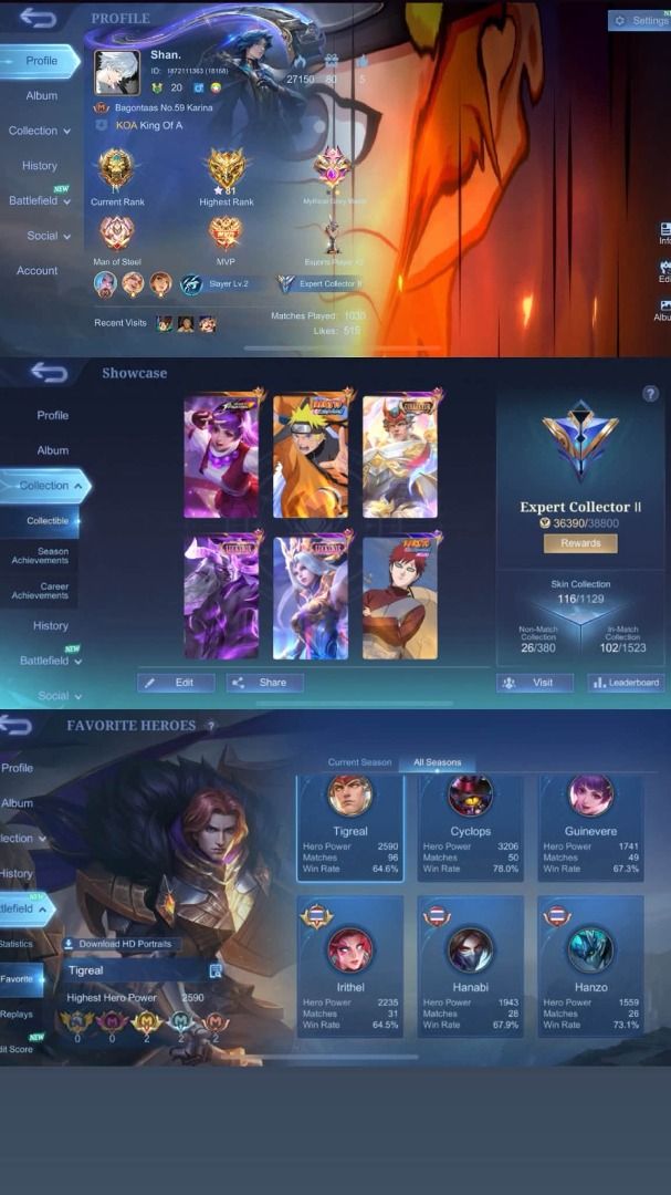 MLBB ACCOUNT FOR SALE GOOD FOR MAIN (Category: Game Gift Cards & Accounts) located in Malabon City. Submitted by oliver_james501 (Listing ID 1456738760, Image 1). Description: 🔥 MLBB ACCOUNTS FOR SALE 🔥 Looking for a clean, secured, and quality MLBB account? ✨ Your next account might be right here! ━━━━━━━━━━━━━━━━━━ 🛡️ ACCOUNT GUARANTEE ✅ Safe & Clean ✅ Moonton Account Only ✅ No Other Bindings ✅ No Issues ✅ Proper Ownership Transfer ✅ Lifetim