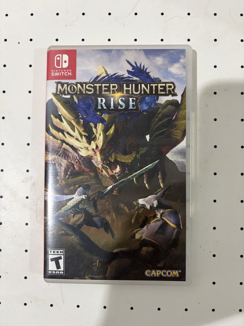 Monster Hunter Rise Nintendo Switch Game (Category: Nintendo) located in Mandaluyong City. Submitted by timanauva22569 (Listing ID 1456737213, Image 1). Description: - Monster Hunter Rise for Nintendo Switch - Includes game cartridge and case .