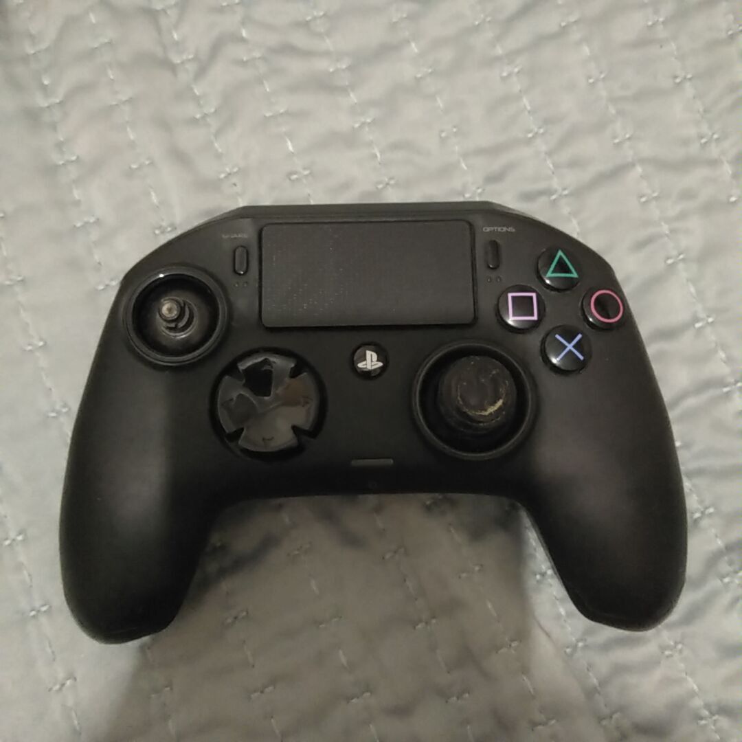 Nacon Controller (ps4) (Category: Controllers) located in Manila. Submitted by big_boss834 (Listing ID 1456753654, Image 1). Description: Rfs:For Declutter price can be negotiable issue: no left thumb grip, untested this year. but i used it last year it still works. wires included Shipping available ✔️.