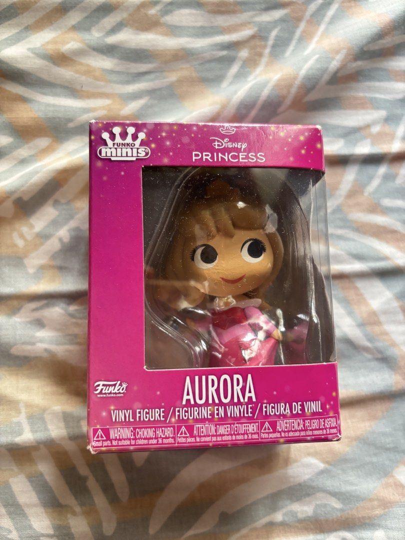 NEW DISNEY FUNKO MINIS: AURORA (Category: Designer & Blind Box Toys) located in Quezon City. Submitted by shop_preloved_items (Listing ID 1456635376, Image 1). Description: AURORA VINYL FIGURE UNOPENED BOX.