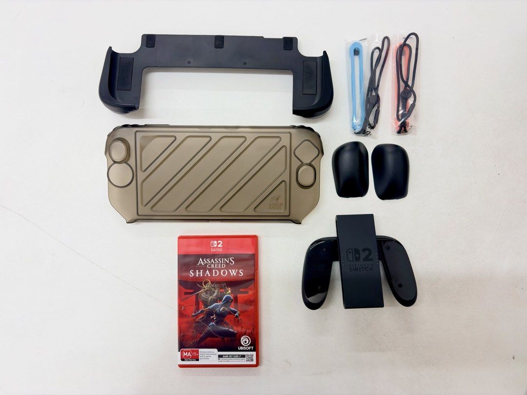 Nintendo Switch 2 Bundle (Category: Nintendo) located in Baguio. Submitted by w.capuyan (Listing ID 1456766732, Image 2). Description: Open to swap, but with value added offers. Nintendo Switch 2 (AU Version) in like-new condition, with box and original accessories. Original HDMI missing during move from Australia. Replacement HDMI can be provided. Includes: • Nintendo Switch 2 console + Joy-Con 2 • Nintendo 256GB microSD Express card (extra stor