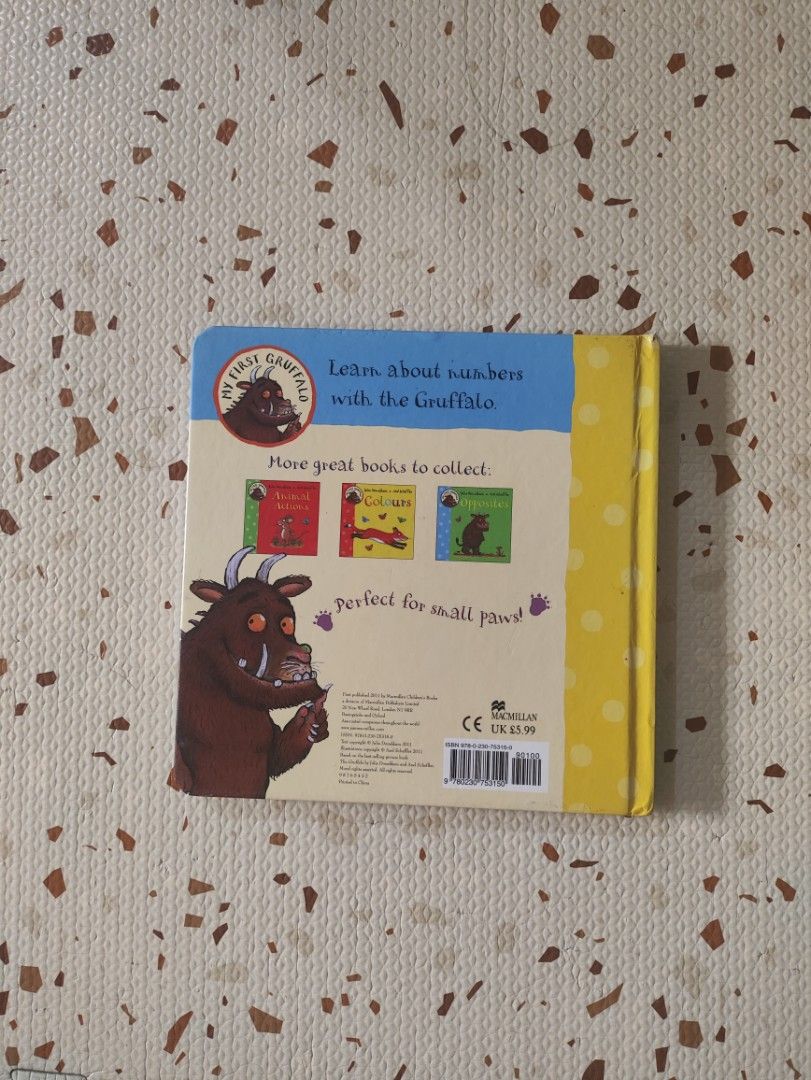 Numbers by Julia D. ❤️ (Category: Children's Books) located in Taguig. Submitted by cleanupmomma (Listing ID 1456623862, Image 2). Description: Please take time to read ❤️ Lightly Use Boardbook Only Flaw:Page transfer see last photo wyiwyg.