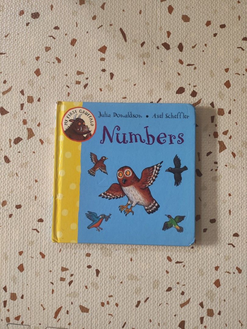 Numbers by Julia D. ❤️ (Category: Children's Books) located in Taguig. Submitted by cleanupmomma (Listing ID 1456623862, Image 1). Description: Please take time to read ❤️ Lightly Use Boardbook Only Flaw:Page transfer see last photo wyiwyg.