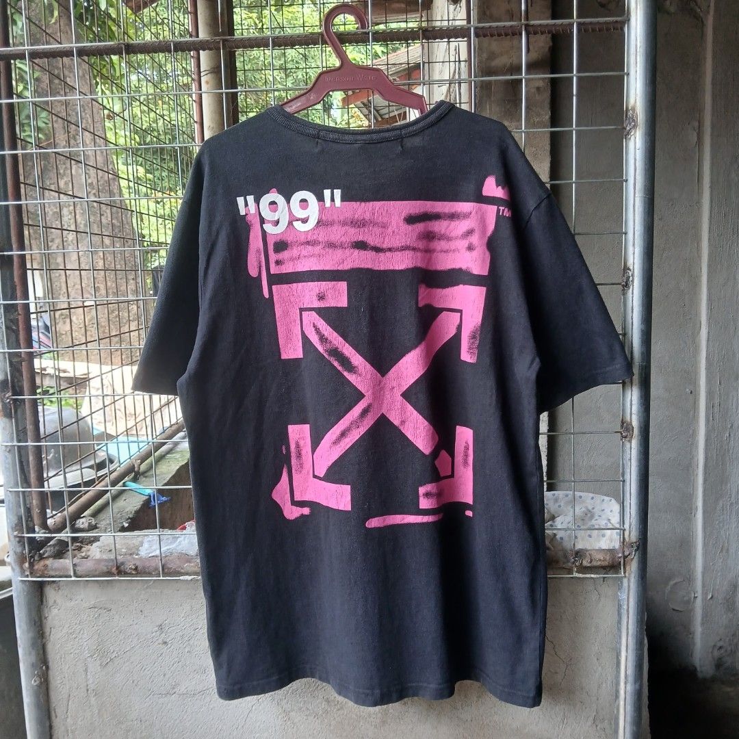 Off White "Impressionism" Stencil T-Shirt (Category: Activewear) located in Murcia. Submitted by rndom.stffs (Listing ID 1456644665, Image 2). Description: Excellent Condition Good for personal use Size Small - 27Length. 19Length.