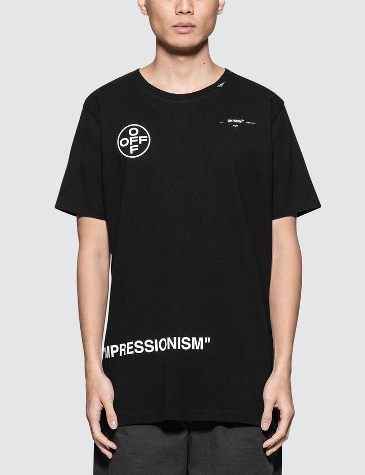Off White "Impressionism" Stencil T-Shirt (Category: Activewear) located in Murcia. Submitted by rndom.stffs (Listing ID 1456644665, Image 1). Description: Excellent Condition Good for personal use Size Small - 27Length. 19Length.