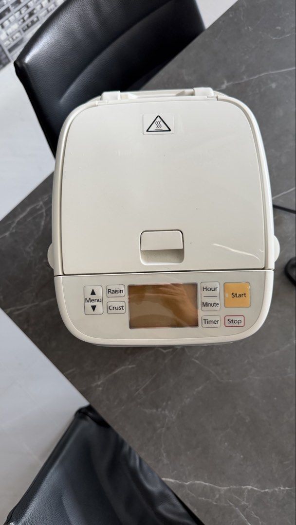 Panasonic bread maker (Category: Breadmakers) located in Singapore. Submitted by tuajiak (Listing ID 1456669876, Image 2). Description: Rarely used.
