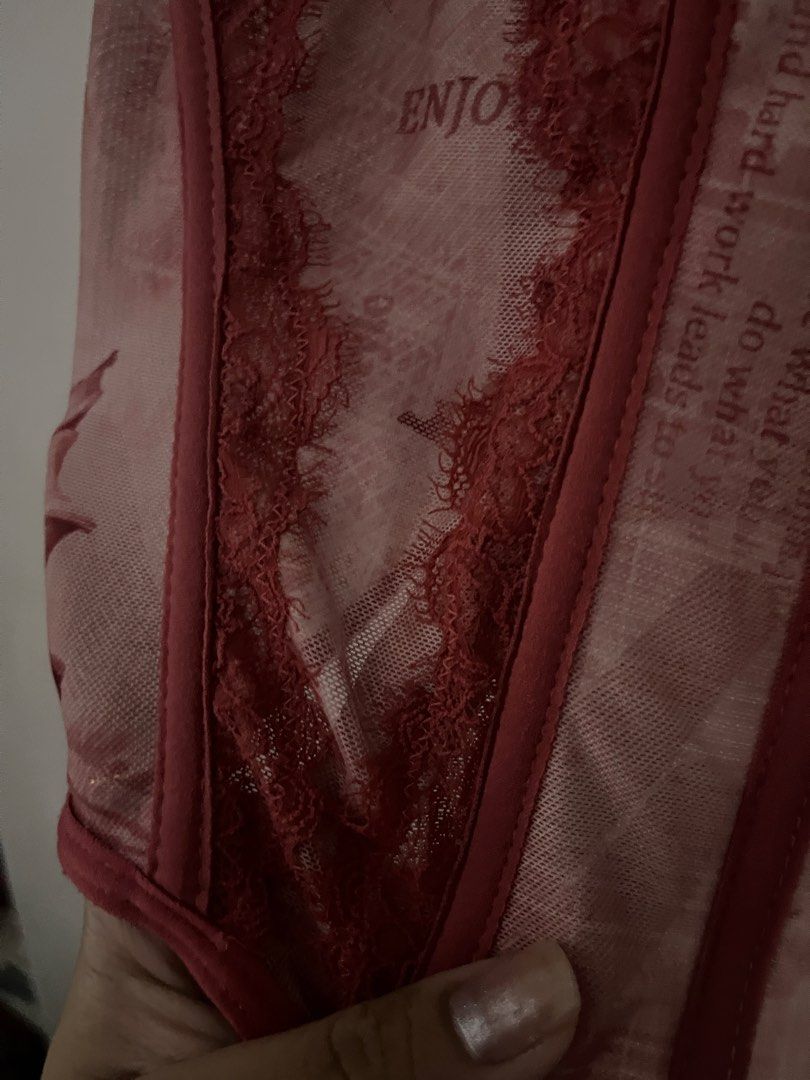 Pink Corset (Category: Sleeveless) located in Manila. Submitted by rur4lthreads (Listing ID 1456693304, Image 2). Description: .