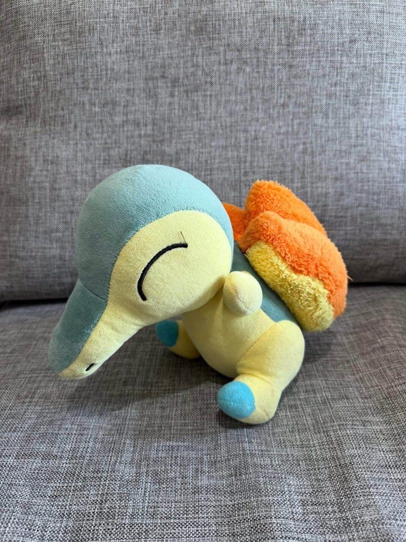 Pokemon Cyndaquil Plushie (Category: Plushies & Soft Toys) located in Taguig. Submitted by dbrmf (Listing ID 1456737868, Image 1). Description: Good condition - needs cleaning Loc: BGC.