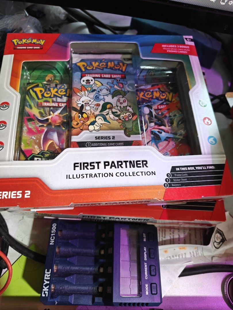 Pokemon First Partner Illustration Collection Series 2 (Category: Card Packs) located in Rizal. Submitted by da1m0s (Listing ID 1456623464, Image 1). Description: - Pokemon First Partner Illustration Collection Series 2 - Includes 3 bonus illustration rare-style promo cards - Comes with 1 sticker sheet - Contains 2 booster packs - Ideal for expanding your Pokemon card collection sealed .