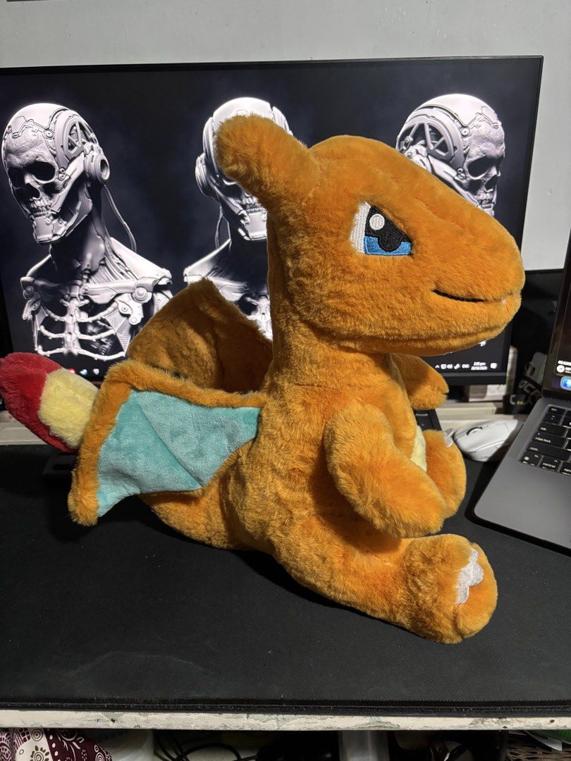 Pokémon Charizard 14” Plushie (Category: Plushies & Soft Toys) located in Marikina City. Submitted by _cgrandomz (Listing ID 1456657388, Image 3). Description: Pokémon Charizard 14” Plushie 💰 ₱650 Character: Charizard Pokemon Size: 14 inches Condition: Good as new Issue: None Reason for Selling: Decluttering 📍 Meetup: Marikina area or Gateway Cubao 📦 Shipping: J&T Express or Lalamove (buyer’s expense) 💳 Payment: GCash or Maya — Payment first,
