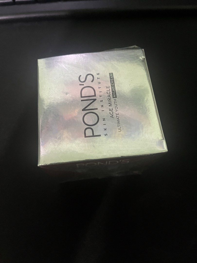 Ponds Age Miracle Night Cream (Category: Face Care) located in Caloocan City. Submitted by yugtoshop (Listing ID 1456693963, Image 2). Description: PONDS MIRACLE NIGHT CREAM.