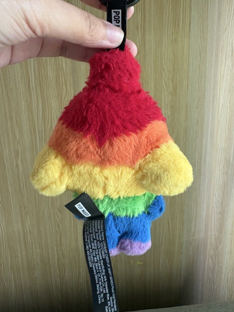 POP MART Cry Baby Plush (Category: Plushies & Soft Toys) located in Manila. Submitted by its4a (Listing ID 1453704870, Image 2). Description: - POP MART Cry Baby plush doll pendant - Rainbow - Can send more pics thru dm .
