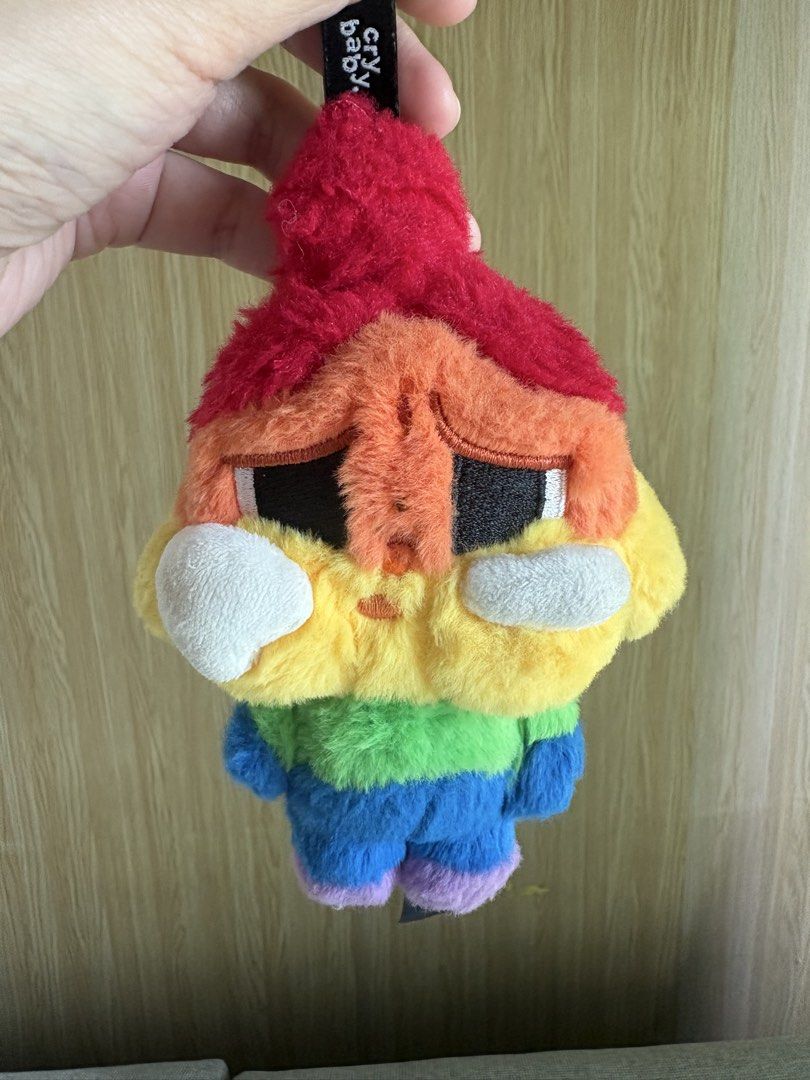 POP MART Cry Baby Plush (Category: Plushies & Soft Toys) located in Manila. Submitted by its4a (Listing ID 1453704870, Image 1). Description: - POP MART Cry Baby plush doll pendant - Rainbow - Can send more pics thru dm .