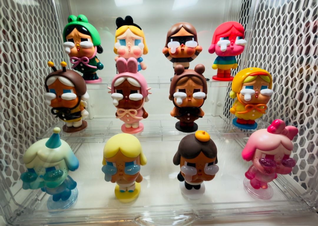 POPMART Crying Again Series (Category: Designer & Blind Box Toys) located in Manila. Submitted by rzzb21 (Listing ID 1456688010, Image 1). Description: - Popmart Crybaby Crying Again Series - Complete with foil, box and cards - Acrylic case included - Sold as set only .