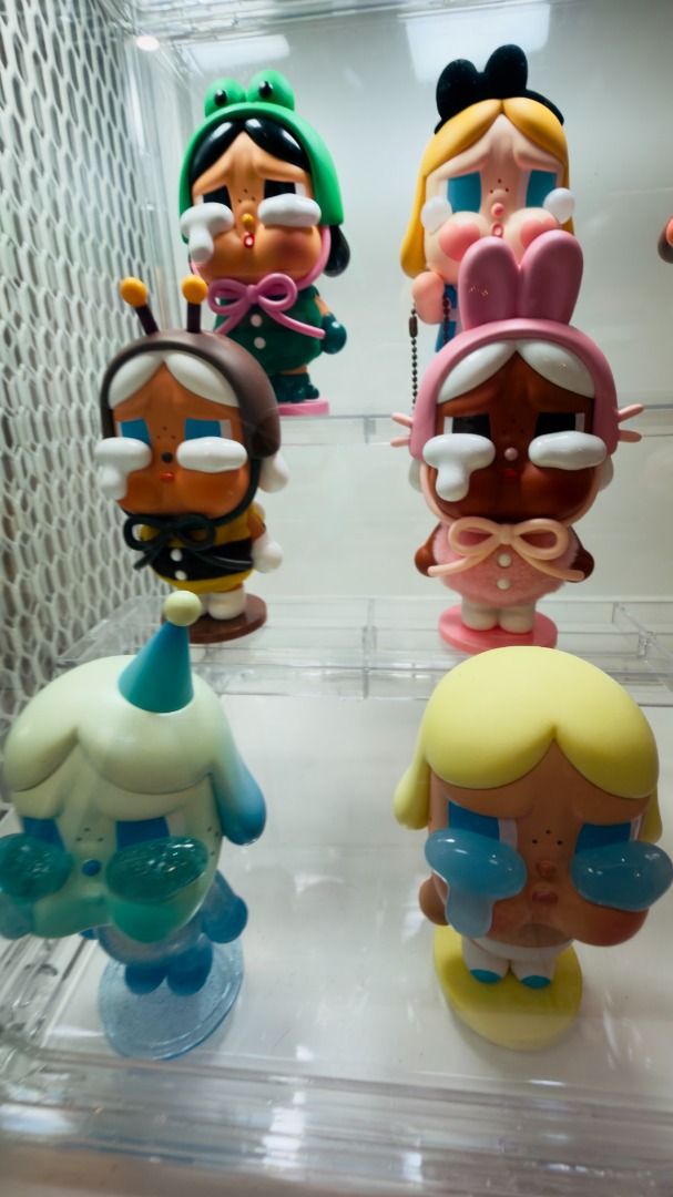 POPMART Crying Again Series (Category: Designer & Blind Box Toys) located in Manila. Submitted by rzzb21 (Listing ID 1456688010, Image 3). Description: - Popmart Crybaby Crying Again Series - Complete with foil, box and cards - Acrylic case included - Sold as set only .