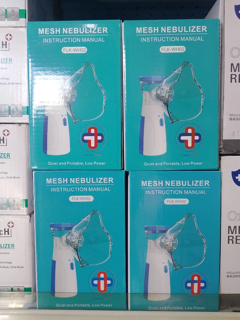 PORTABLE MESH NEBULIZER RECHARGEABLE AND BATTERY OPERATED (Category: Medical Supplies & Tools) located in Manila. Submitted by jeca_062001 (Listing ID 1456682113, Image 1). Description: .