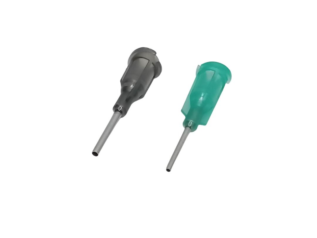 PRECISION PLASTIC DISPENSING NEEDLES REUSABLE FOR SOLDERING DESOLDERING PASTE FLUX PCB, 1-PC (Category: Other Home Appliances) located in Quezon City. Submitted by besteinpc (Listing ID 1456653177, Image 2). Description: PRECISION PLASTIC DISPENSING NEEDLES REUSABLE FOR SOLDERING DESOLDERING PASTE FLUX PCB, 1-PC FEATURES: VARIATION: TIP DIAMETER 👉a. 14G - 1.43mm NAVY GREEN 👉b. 16G - 1.06mm GRAY 👉c. 18G - 0.84mm GREEN 👉Material: Plastic BENEFI
