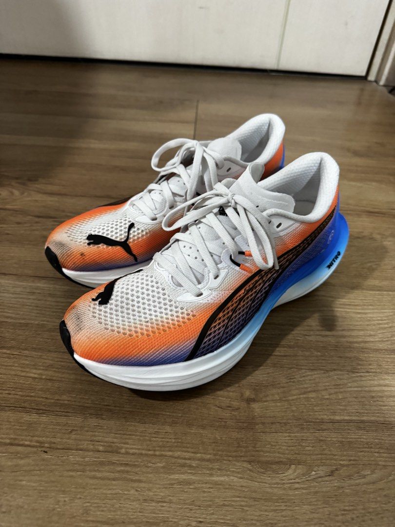 Puma Deviate Nitro 3 Ekiden - US 8 Men (Category: Casual Shoes) located in Caloocan City. Submitted by manuelhenri.pineda (Listing ID 1456622847, Image 1). Description: Puma Deviate Nitro 3 Ekiden US 8 M 48km run mileage - see Strava and Garmin gear monitoring No Box, bought from Rev Dirt from road running Rfs: foot not for plated shoes.