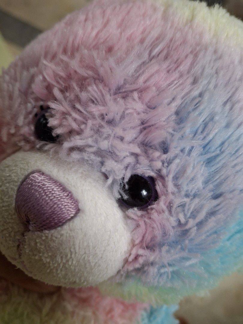 Rainbow Bunny Build A Bear Stuffed Toy (Category: Plushies & Soft Toys) located in Quezon City. Submitted by pure_trinsky (Listing ID 1456623709, Image 2). Description: *what you see is what you get *colorful *very cute!.