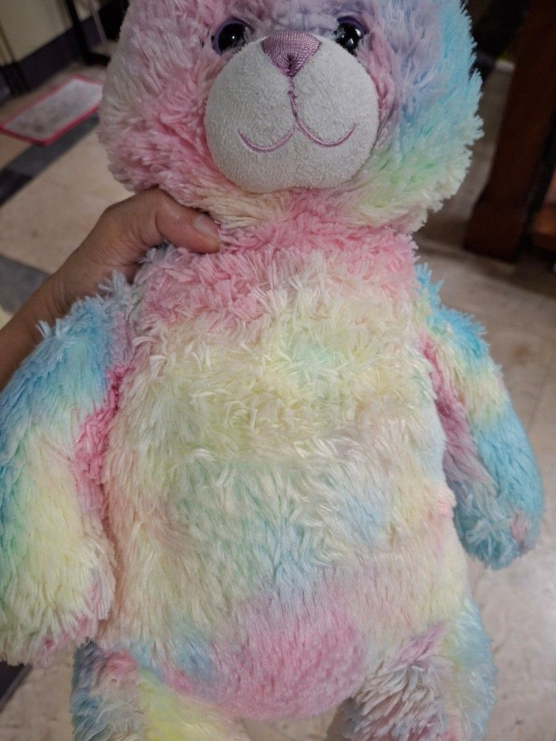 Rainbow Bunny Build A Bear Stuffed Toy (Category: Plushies & Soft Toys) located in Quezon City. Submitted by pure_trinsky (Listing ID 1456623709, Image 3). Description: *what you see is what you get *colorful *very cute!.