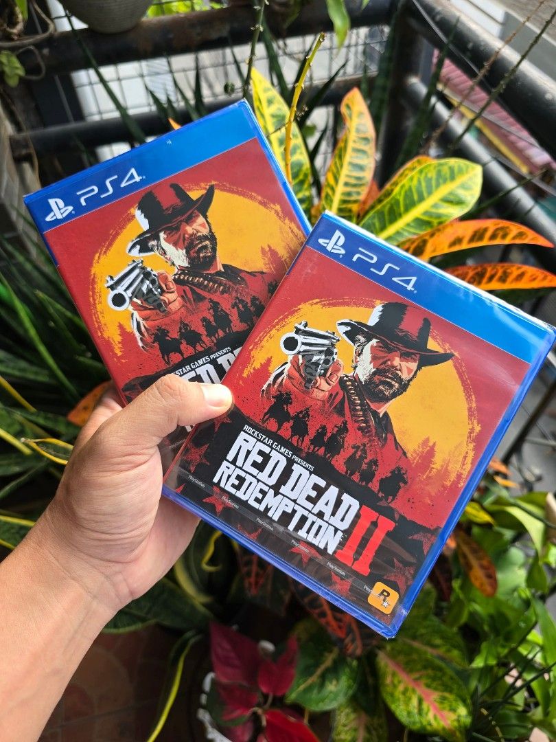RED DEAD REDEMPTION 2 / RDR2 / BRANDNEW / NEW PS4 GAME (Category: PlayStation) located in Manila. Submitted by mikkolosg20176 (Listing ID 1456676722, Image 1). Description: PRICE RANGE: 1450 LOCATION: MCG PURPLE GAMING TAGUIG BAGUMBAYAN TAGUIG SHIPPING OR PICKUP, GCASH OR COD.
