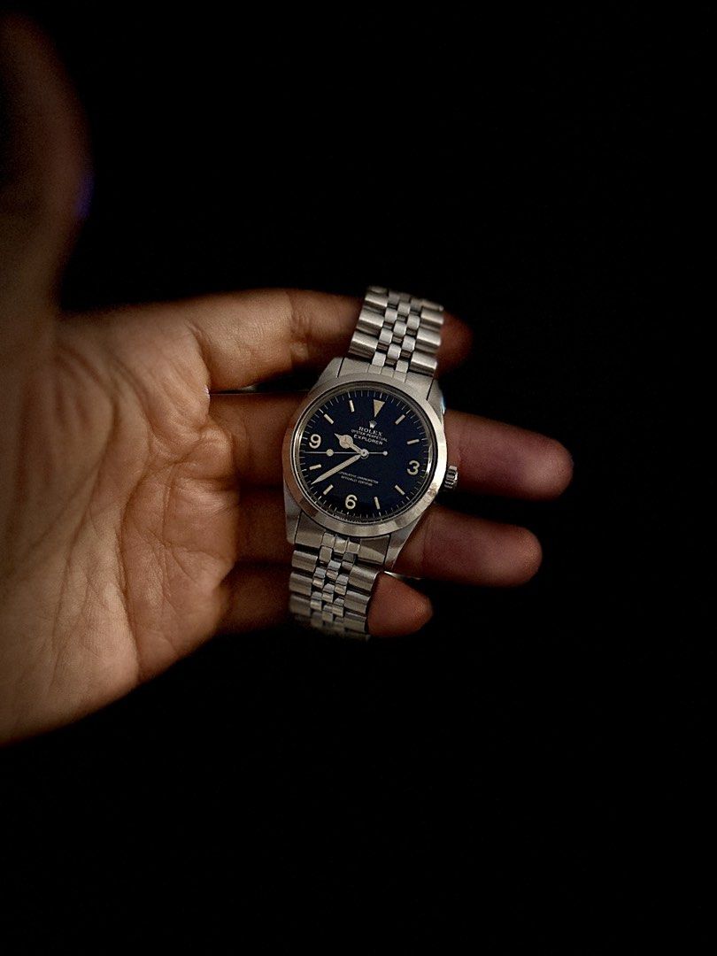 Rolex Explorer 1 Ref. 1016 （分類：手錶）位於 Hong Kong。 由 watchfarm 提交（商品編號 1456737804，圖片 1）。簡介： Watch only. Super nice patina. Comes with purchase receipt and service history. Comes with Jubilee bracelet. Credit Card payments are welcome 👍🏻。