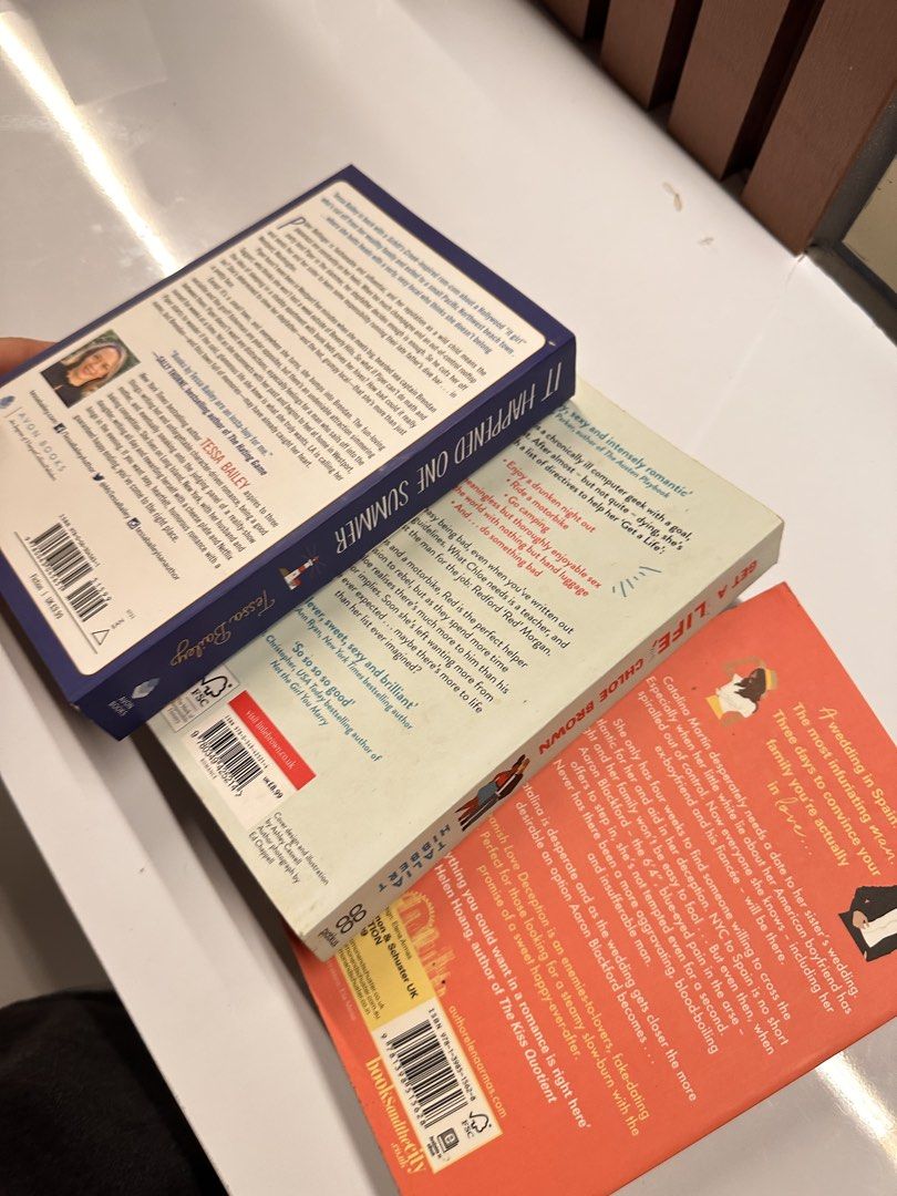 Romance book bundle!! (Category: Storybooks) located in Manila. Submitted by vccustods339 (Listing ID 1456610955, Image 3). Description: Negotiable :) Rfs: decluttering Honest issue: foxing & page discoloration, otherwise very good condition, no annotations. Message for more inquiries!! .