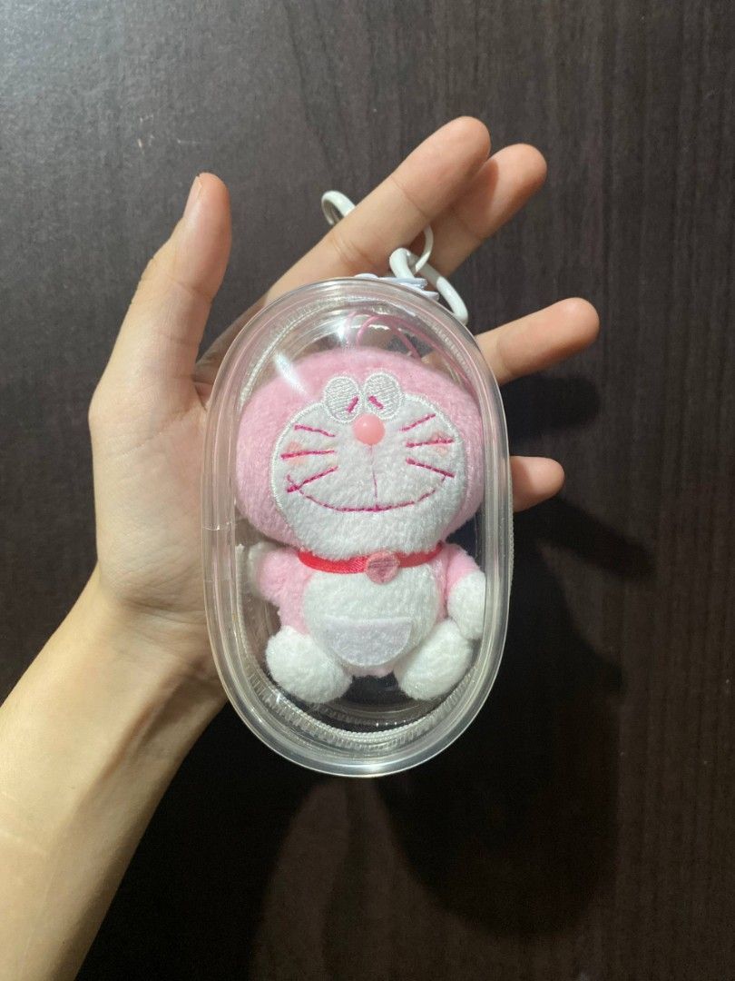 Sakura Pink Doraemon Mini Charm Plush keychain (Category: Character Goods) located in Marikina City. Submitted by marisan.collection (Listing ID 1456717297, Image 2). Description: Clear bag not included* If you have any questions feel free to PM 🧸 Thank you po!.