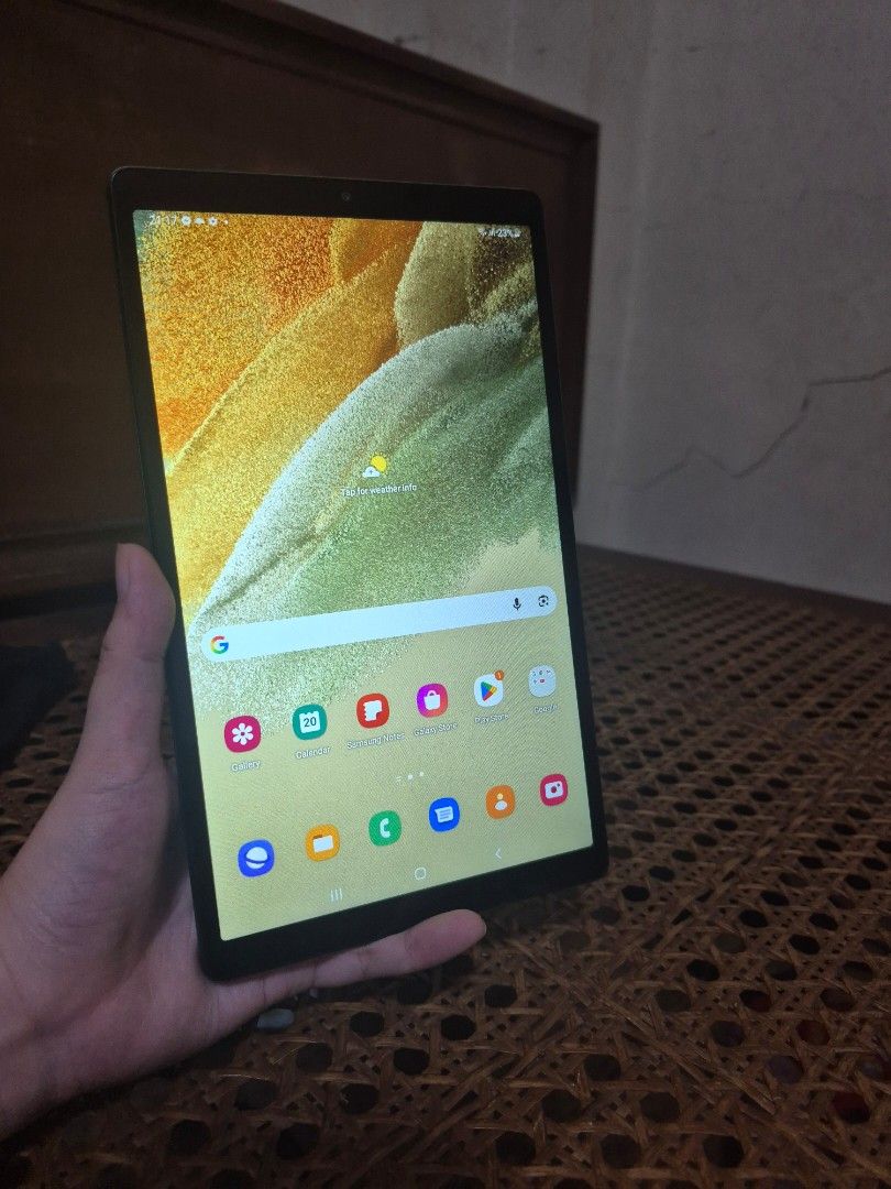 Samsung A7 Lite Tablet (Category: Samsung) located in Cebu City. Submitted by mxxviii (Listing ID 1456727049, Image 1). Description: Samsung A7 Lite no issue at all. like new condition 📍Cebu City can meet up.