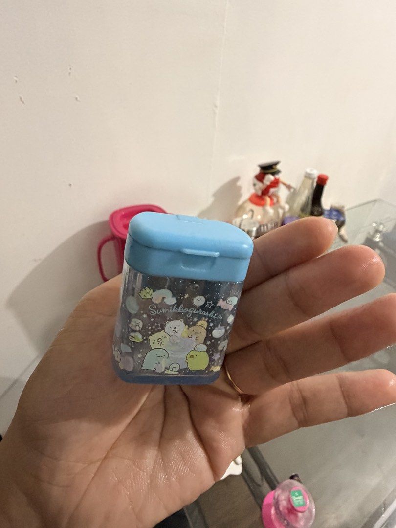 San-X Sumikko Gurashi compact 2-way manual pencil sharpener (Category: Stationery & School Supplies) located in Quezon City. Submitted by cookiecreammm (Listing ID 1456717899, Image 3). Description: .