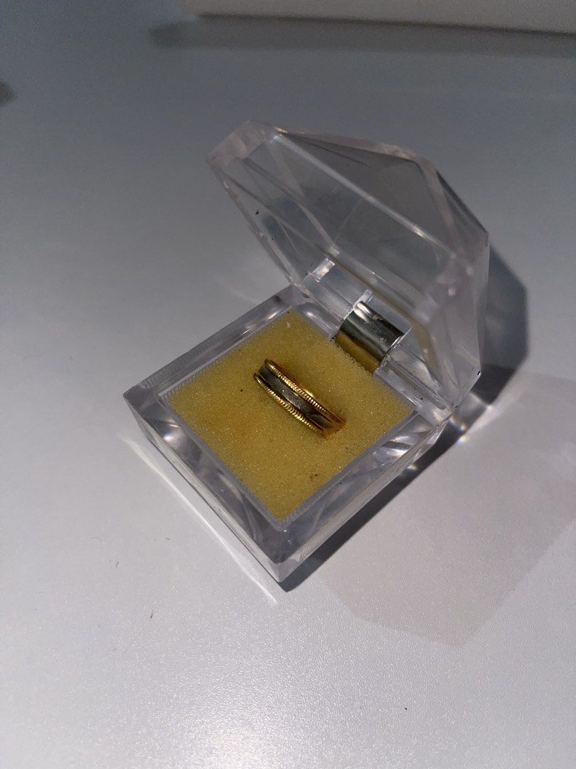 Saudi Gold Wedding Rings (Category: Rings) located in Quezon City. Submitted by luckylavishdeclutter (Listing ID 1456721095, Image 2). Description: 7cm and 6cm Negotiable FOR DELIVERY ONLY ACID TESTED ALREADY. Don’t expect more for with this price..