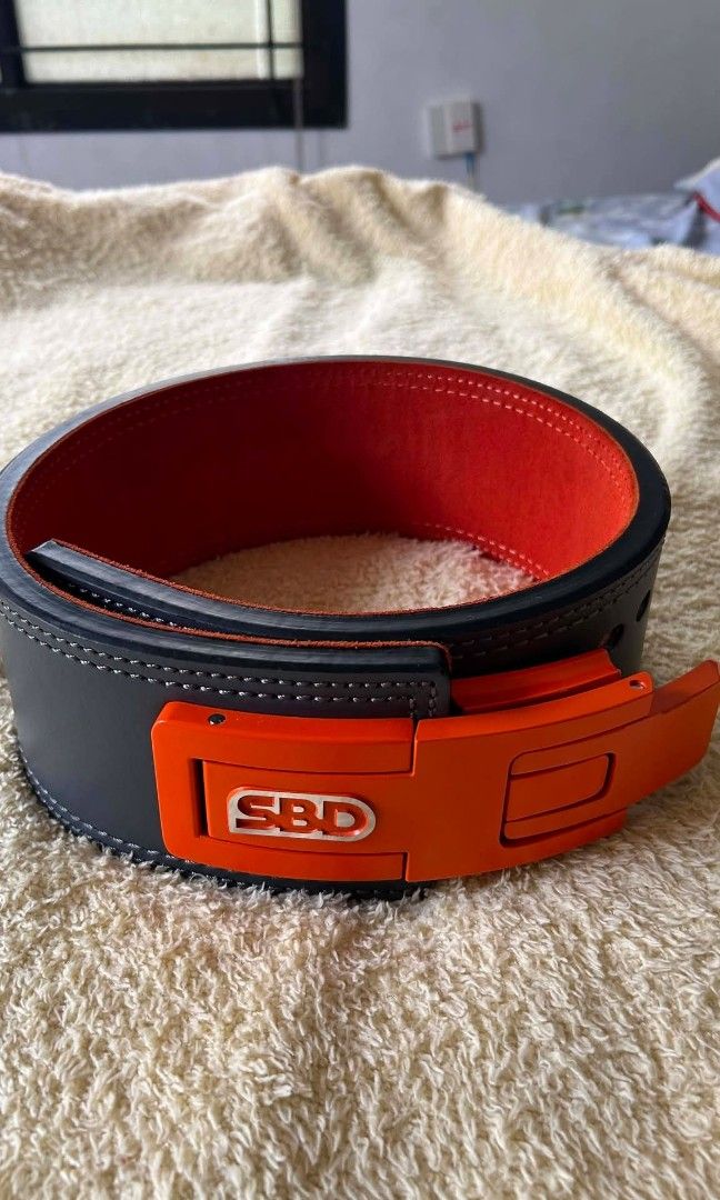 SBD belt Forge Orange (Category: Belts) located in Pasay City. Submitted by studio_twentyph (Listing ID 1456617352, Image 2). Description: SBD BELT FORGE ORANGE SIZE M 13MM USED ONLY FOR A WEEK srp is around 20k price is nego for sure buyers.